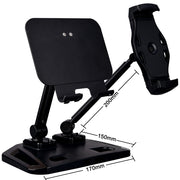 Universal and Adjustable Double Arm Stand Holder White V28-MOBACCOTC3W