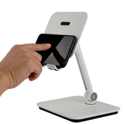 Full Motion 3 in 1 Smartphone Tablet and Notebook Holder White V28-MOBACCOTK1W