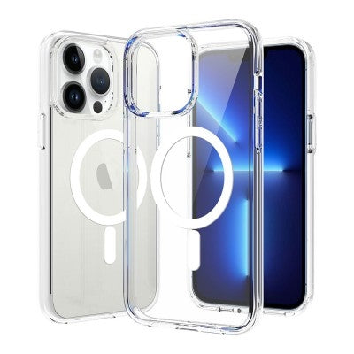 Ultimake Shockproof Transparent Magsafe Cover Case for iPhone 15 Pro Max (Transparent) V28-MOBCRAIP15PROMAXMS