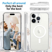 Ultimake Shockproof Transparent Magsafe Cover Case for iPhone 15 Pro Max (Transparent) V28-MOBCRAIP15PROMAXMS