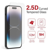Tempered Glass Screen Protector For iPhone 15 / 15 Pro V28-MOBCRAIP15TGS