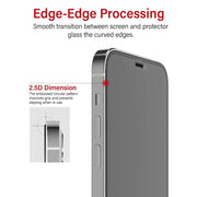 Privacy Tempered Glass Screen Protector for iPhone 16 Pro / 17 / 17 Pro V28-MOBCRAPRVSCRIP16P1717P