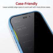 Privacy Tempered Glass Screen Protector for iPhone 16 Pro / 17 / 17 Pro V28-MOBCRAPRVSCRIP16P1717P