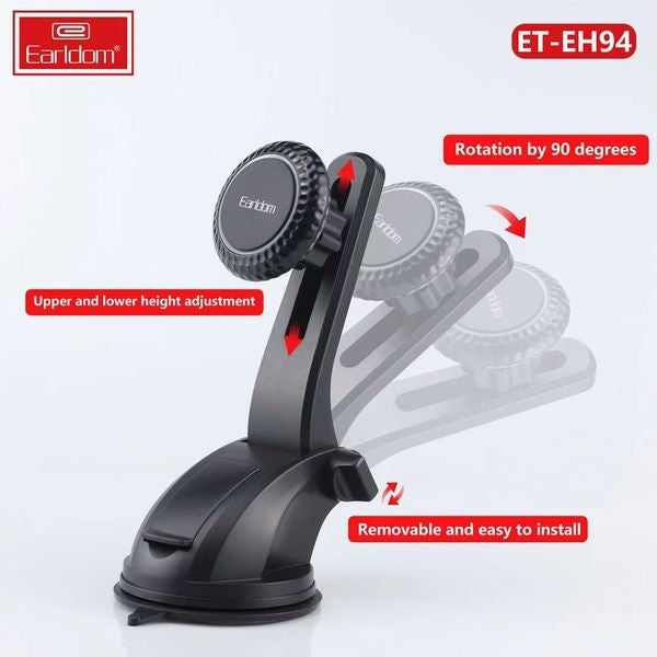 Earldom EH94 Magnet Mount Holder with Suction Base V28-MOBINTEDEH94