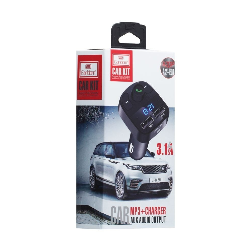 Earldom M29 Wireless Car Kit FM Transmitter V28-MOBINTEDM29