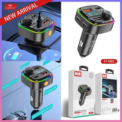 Earldom M83 Wireless Car Kit FM Transmitter V28-MOBINTEDM83
