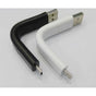Flexible USB Data Sync Stand Mount Cable for iPhone 5/ 5S /6 BLACK ONLY V28-MOBVMXUSBLIGHTING