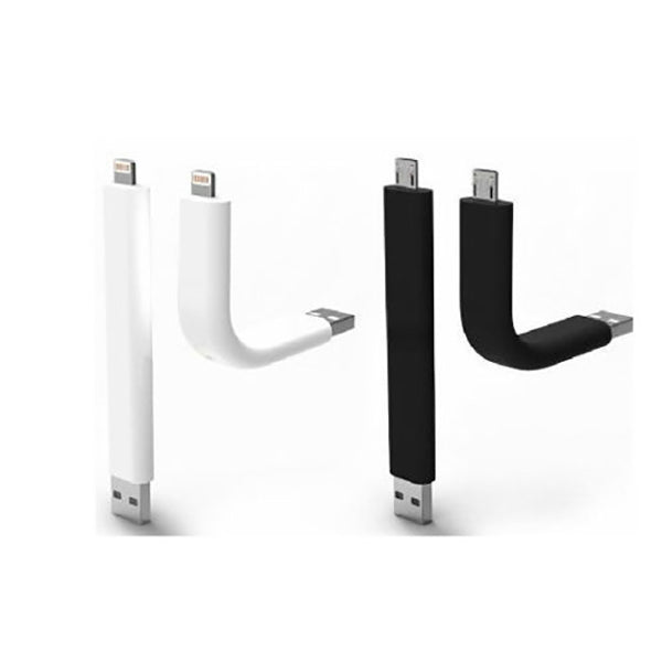 Flexible USB Data Sync Stand Mount Cable for iPhone 5/ 5S /6 BLACK ONLY V28-MOBVMXUSBLIGHTING
