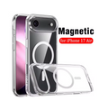 UTIA Ultimake Shockproof Transparent Case Cover With Magnetic Ring for iPhone 17 Air V28-MOBZJZMGS17AIR