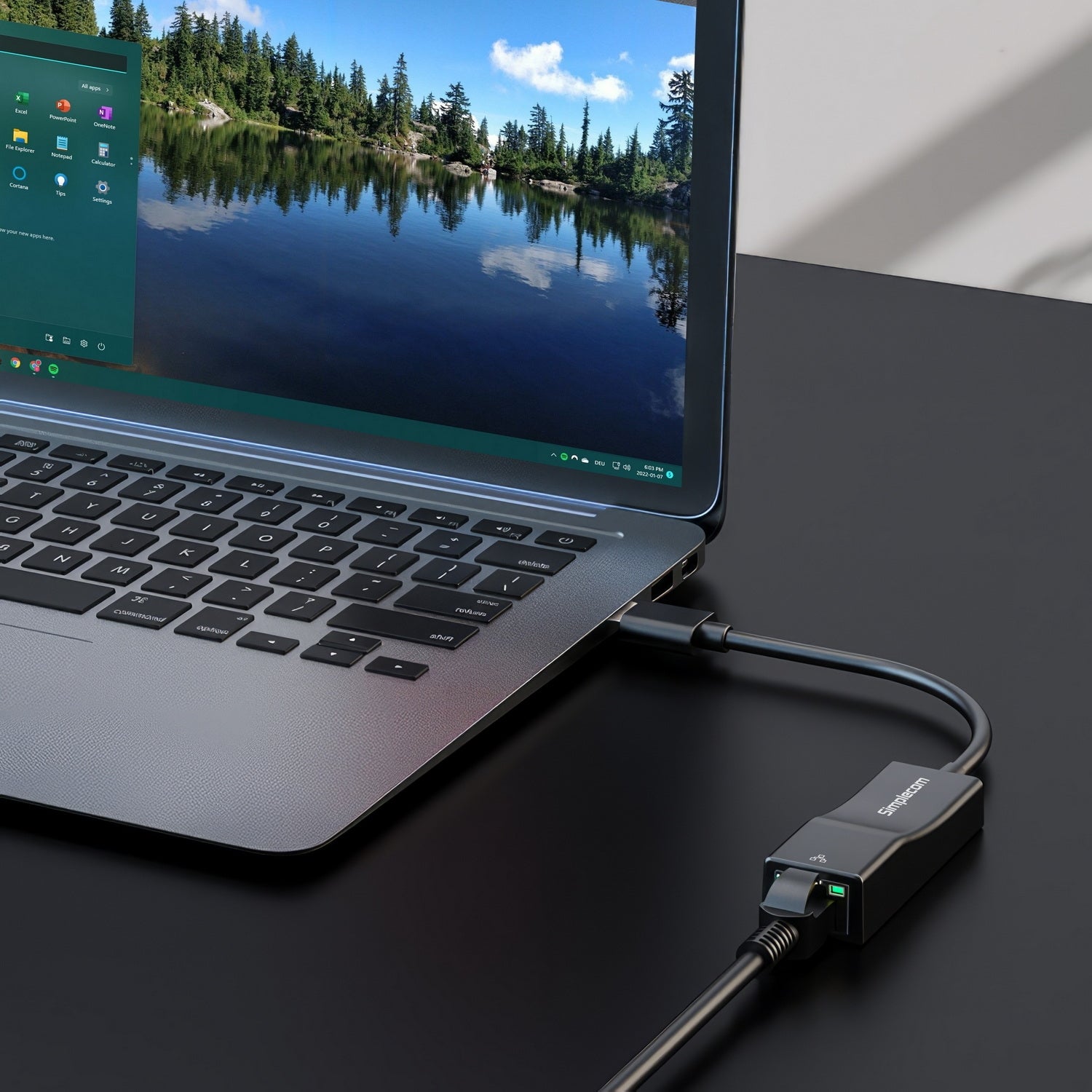 Simplecom NU302 SuperSpeed USB 3.0 to RJ45 Gigabit 1000Mbps Ethernet Network Adapter V28-NU302