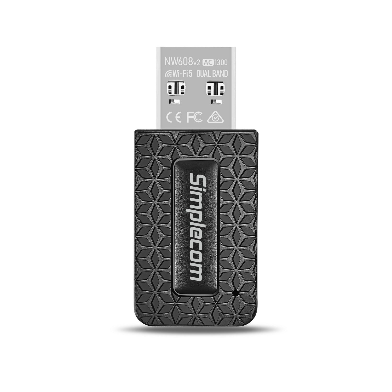 Simplecom NW608v2 WiFi 5 AC1300 Dual-Band USB 3.0 Wireless Adapter V28-NW608V2