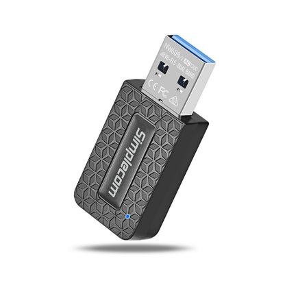 Simplecom NW608v2 WiFi 5 AC1300 Dual-Band USB 3.0 Wireless Adapter V28-NW608V2