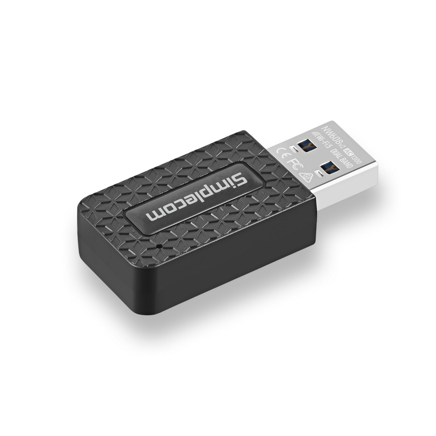 Simplecom NW608v2 WiFi 5 AC1300 Dual-Band USB 3.0 Wireless Adapter V28-NW608V2