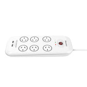 Huntkey 6-Outlet Surge Protector with 2 USB Charging Outlets (SAC607) V28-PSUHUNSAC607
