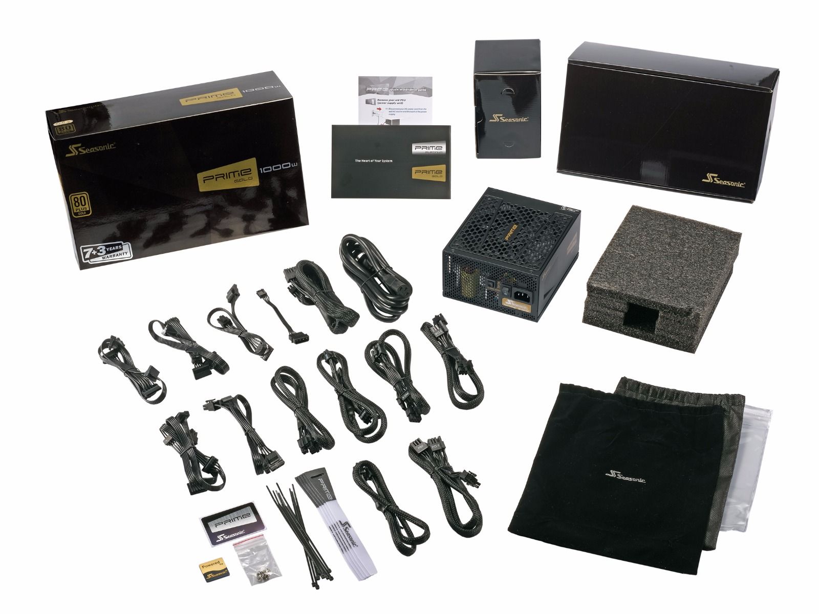 SeaSonic 1000W PRIME Ultra Gold PSU (SSR-1000GD) V28-PSUSEA1000GD