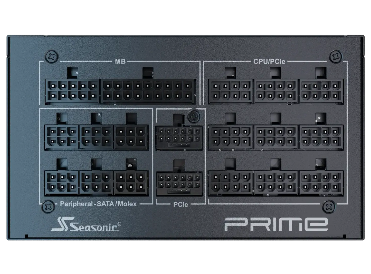 Seasonic PRIME TX-1600 1600W Titanium ATX 3.1 Fully Modular PSU SSR-1600TR2 V28-PSUSEA1600TX