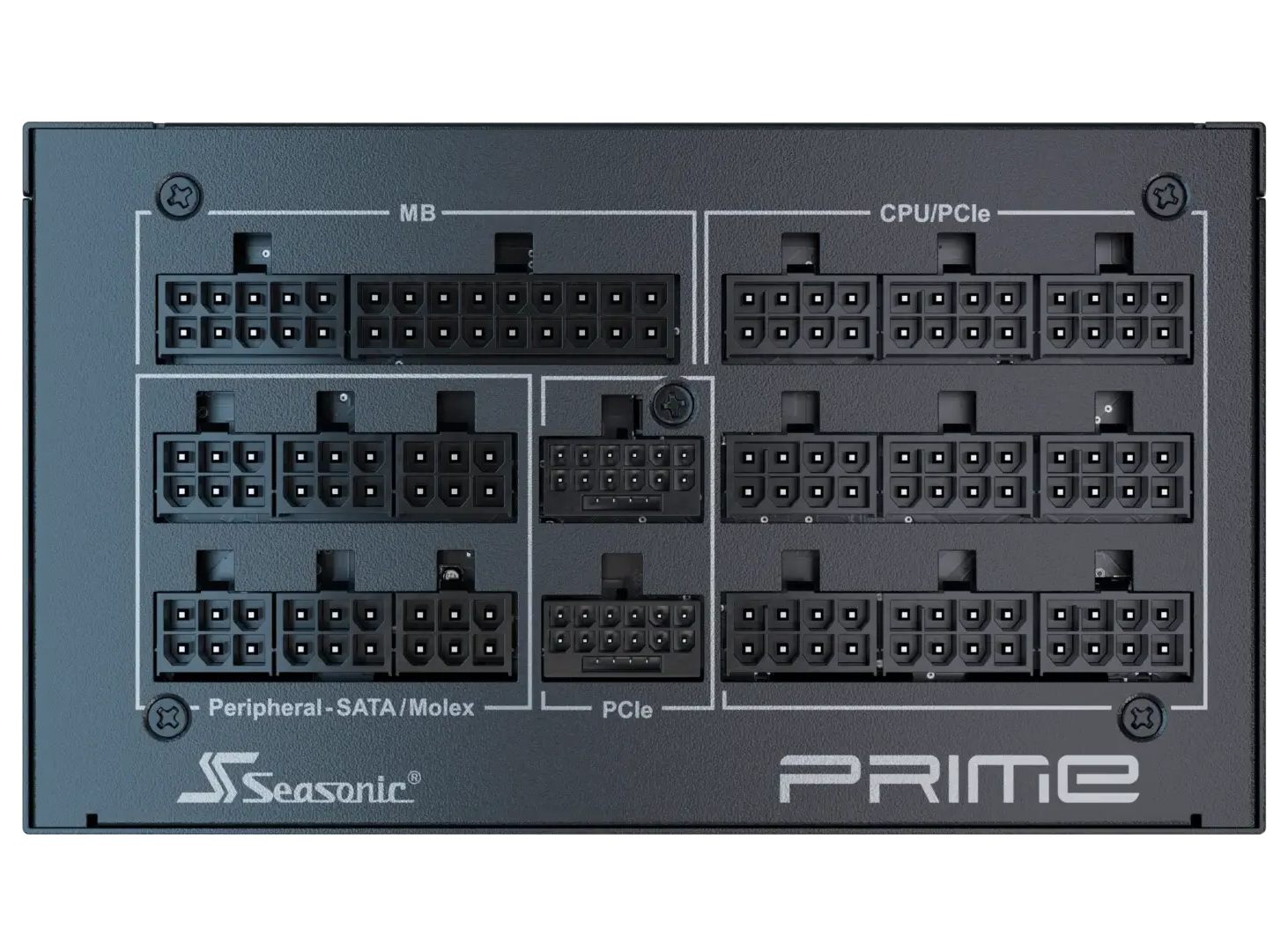 Seasonic PRIME TX-1600 1600W Titanium ATX 3.1 Fully Modular PSU SSR-1600TR2 V28-PSUSEA1600TX