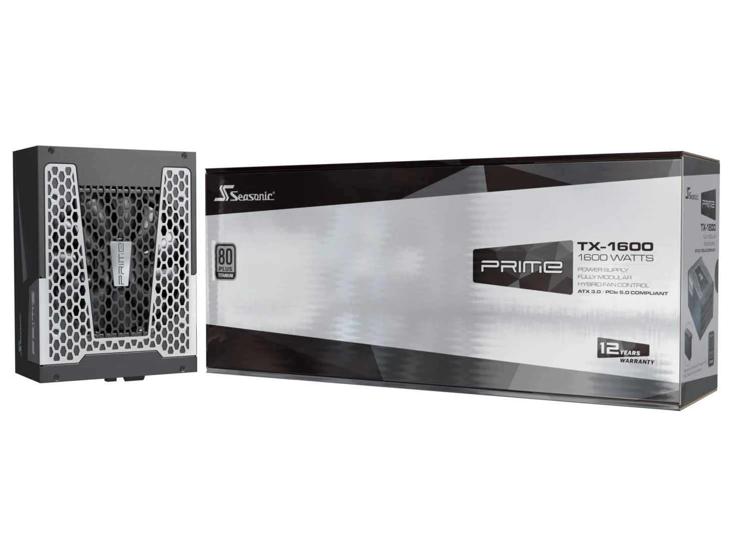 Seasonic PRIME TX-1600 1600W Titanium ATX 3.1 Fully Modular PSU SSR-1600TR2 V28-PSUSEA1600TX