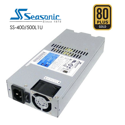 SeaSonic 500W Active PFC F3 1U PSU (SS-500L1U) V28-PSUSEA500L1U80G
