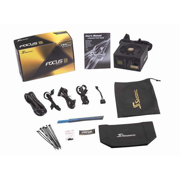 SeaSonic 750W FOCUS Gold PSU (SSR-750FM) V28-PSUSEA750FM