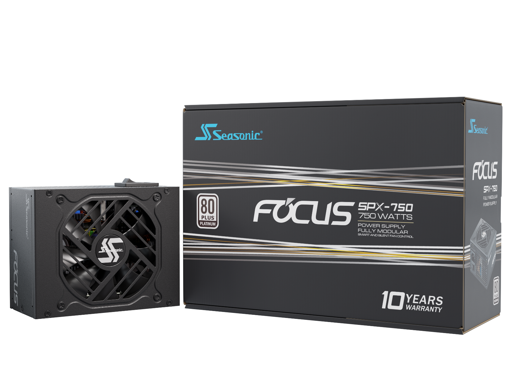 Seasonic FOCUS SPX-750 750W Fully Modular PSU V28-PSUSEAFOCUS750SPX