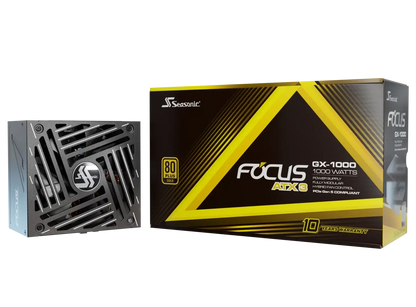 Seasonic 1000W Focus GX-1000 V4 Fully-Modular 80 PLUS Gold ATX3.1/PCIe 5.1 PSU SRP-FGX102-A5A32SF V28-PSUSEAFOCUSGX1000V4