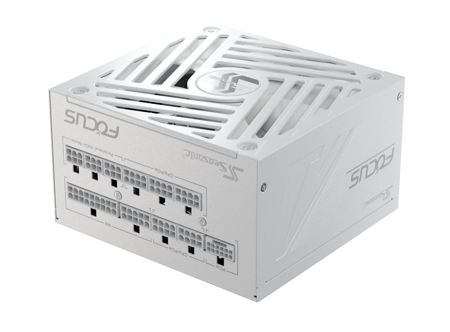 Seasonic 1000W Focus GX-1000 V4 WHITE Fully-Modular 80 PLUS Gold ATX3.1/PCIe 5.1 PSU V28-PSUSEAFOCUSGXWHITE1000V4