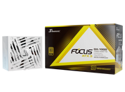 Seasonic 1000W Focus GX-1000 V4 WHITE Fully-Modular 80 PLUS Gold ATX3.1/PCIe 5.1 PSU V28-PSUSEAFOCUSGXWHITE1000V4