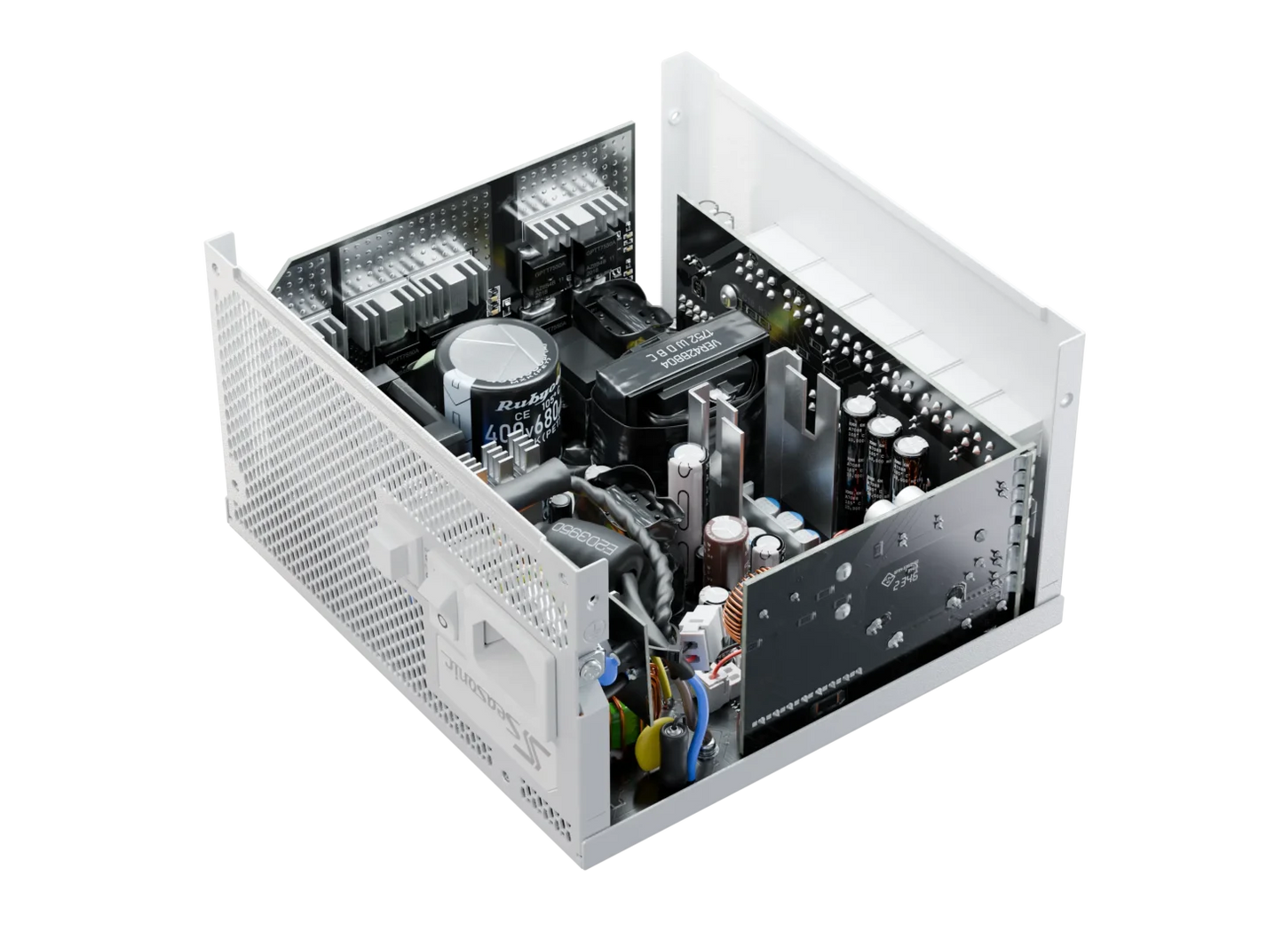 Seasonic 850W Focus GX-850 V4 WHITE Fully-Modular 80 PLUS Gold ATX3.1/PCIe 5.1 PSU V28-PSUSEAFOCUSGXWHITE850V4