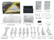 Seasonic 850W Focus GX-850 V4 WHITE Fully-Modular 80 PLUS Gold ATX3.1/PCIe 5.1 PSU V28-PSUSEAFOCUSGXWHITE850V4