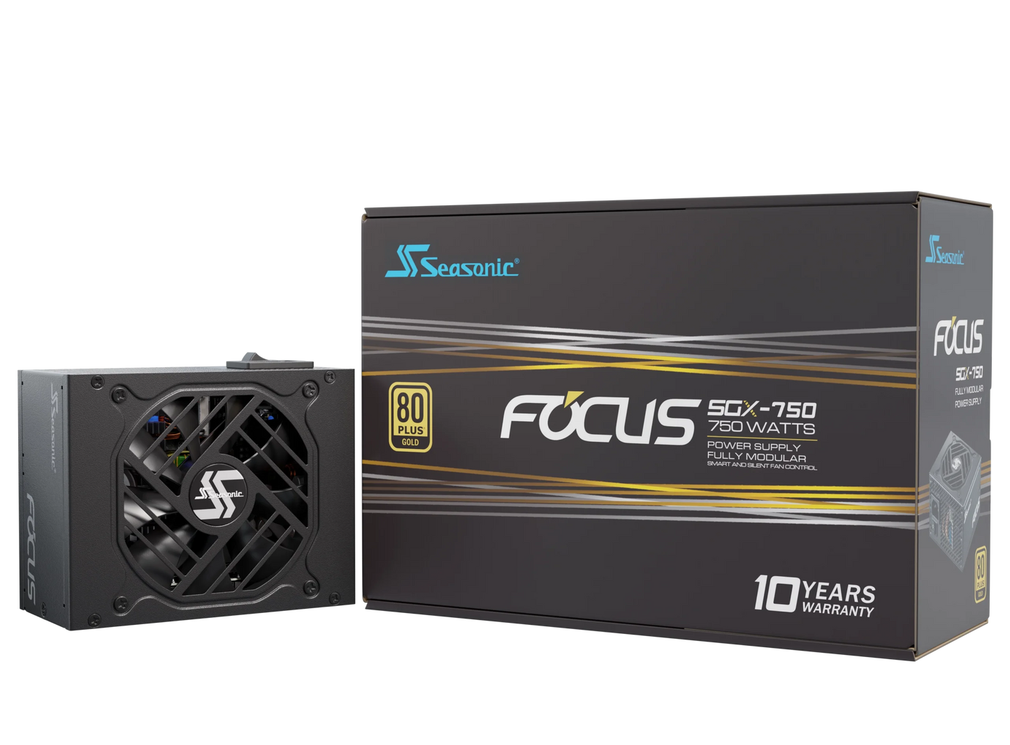 Seasonic FOCUS SGX-750 (2021) 750W Modular 80 Plus Gold PSU V28-PSUSEAFOCUSSGX750W