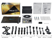 SEASONIC FOCUS GX (ONESEASONIC) WHITE EDITION GX-850 (SSR-850FX WHITE) 850W 80 PLUS GOLD PSU V28-PSUSEAFOCUSWHITE850GX