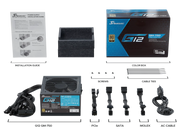 Seasonic 750W G12 V1.5 GM-750 Semi-Modular 80 PLUS Gold ATX PSU V28-PSUSEAG12GM750