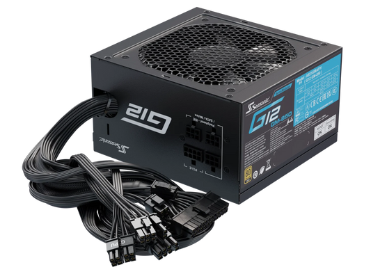 Seasonic 850W G12 V1.5 GM-850 Semi-Modular 80 PLUS Gold ATX PSU V28-PSUSEAG12GM850