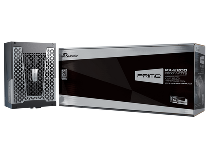 Seasonic 2200W Prime PX-2200 Fully-Modular 80 PLUS PLATINUM ATX3.1/PCIe 5.1 PSU V28-PSUSEAPX2200A3