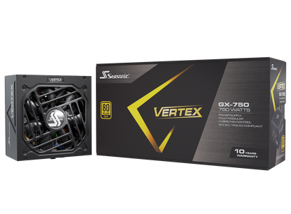 Seasonic VERTEX 750W (GX-750) 80 PLUS Gold Modular PSU ATX 3.0 V28-PSUSEAVERTEX750GX