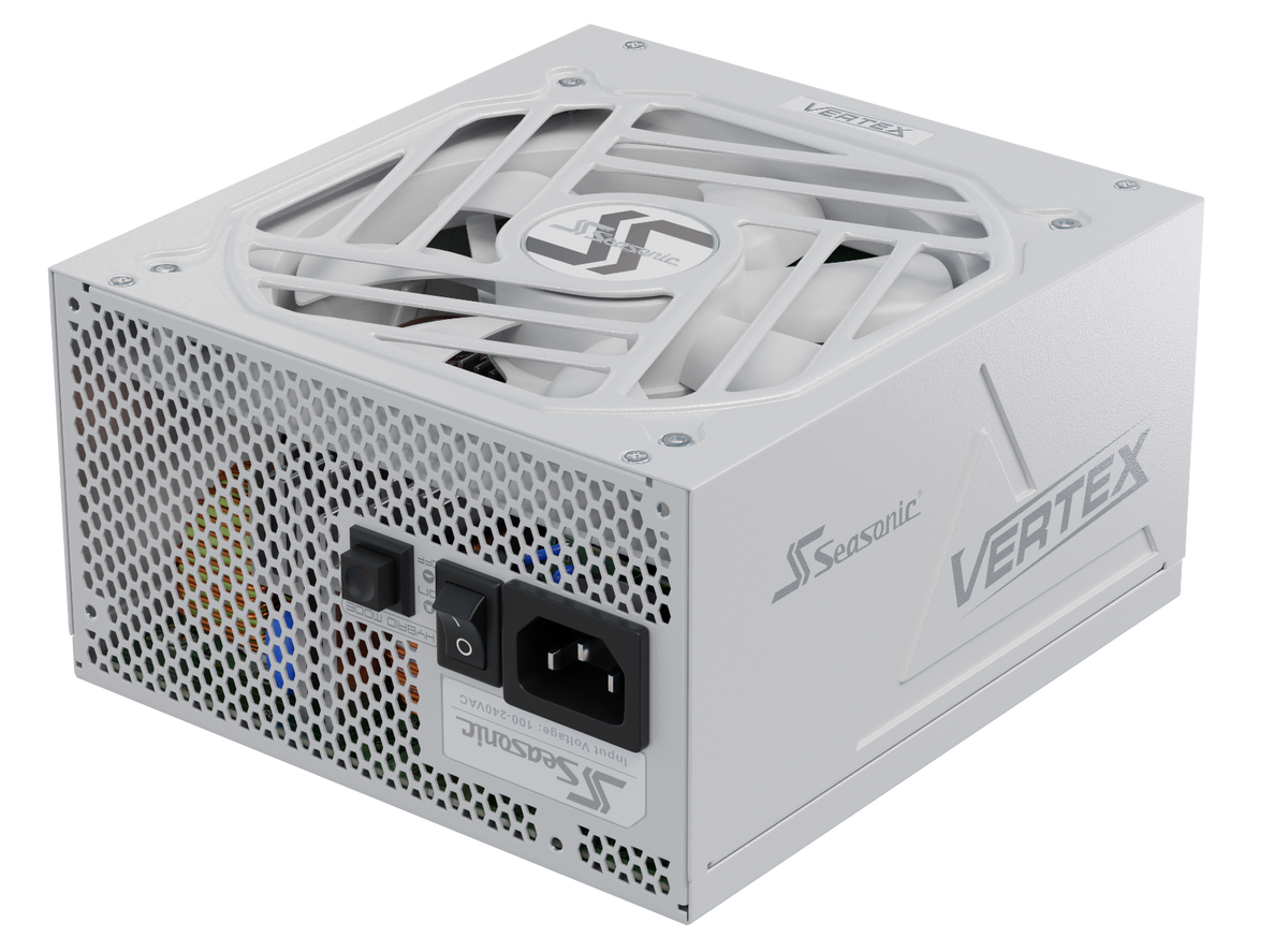 Seasonic VERTEX GX-1000 White 1000W ATX 3.0 Gold Modular PSU V28-PSUSEAVERTEXWHITEGX1000