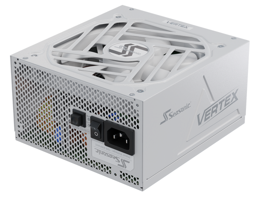 Seasonic VERTEX GX-1000 White 1000W ATX 3.0 Gold Modular PSU V28-PSUSEAVERTEXWHITEGX1000