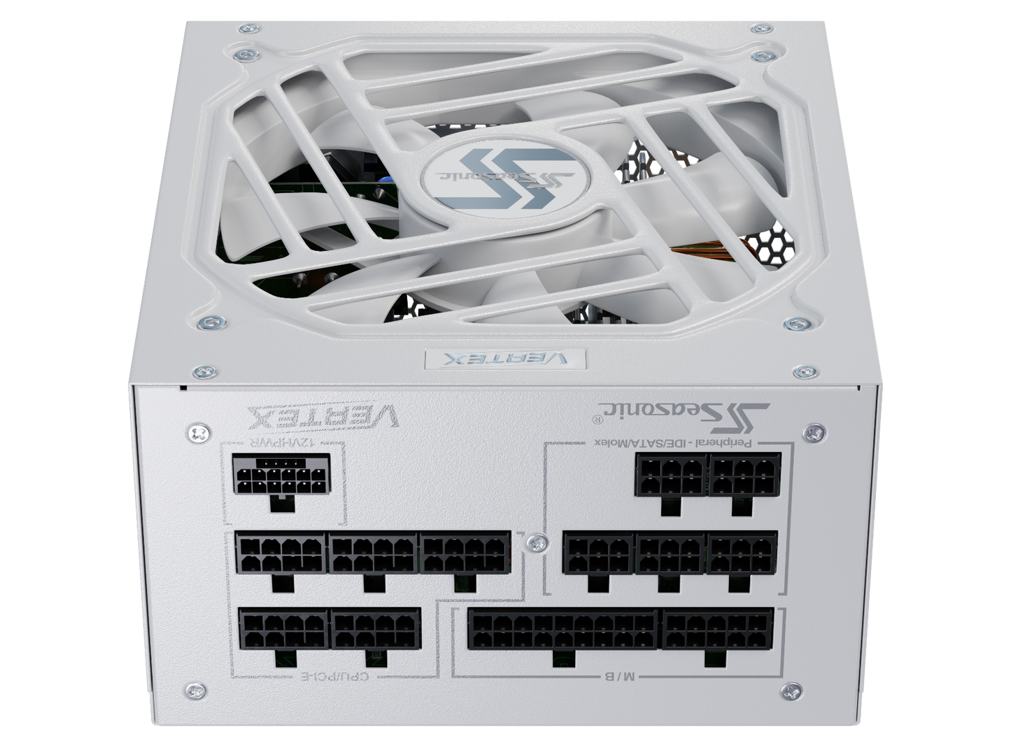 Seasonic VERTEX GX-1200 White 1200W ATX 3.0 Gold Modular PSU V28-PSUSEAVERTEXWHITEGX1200