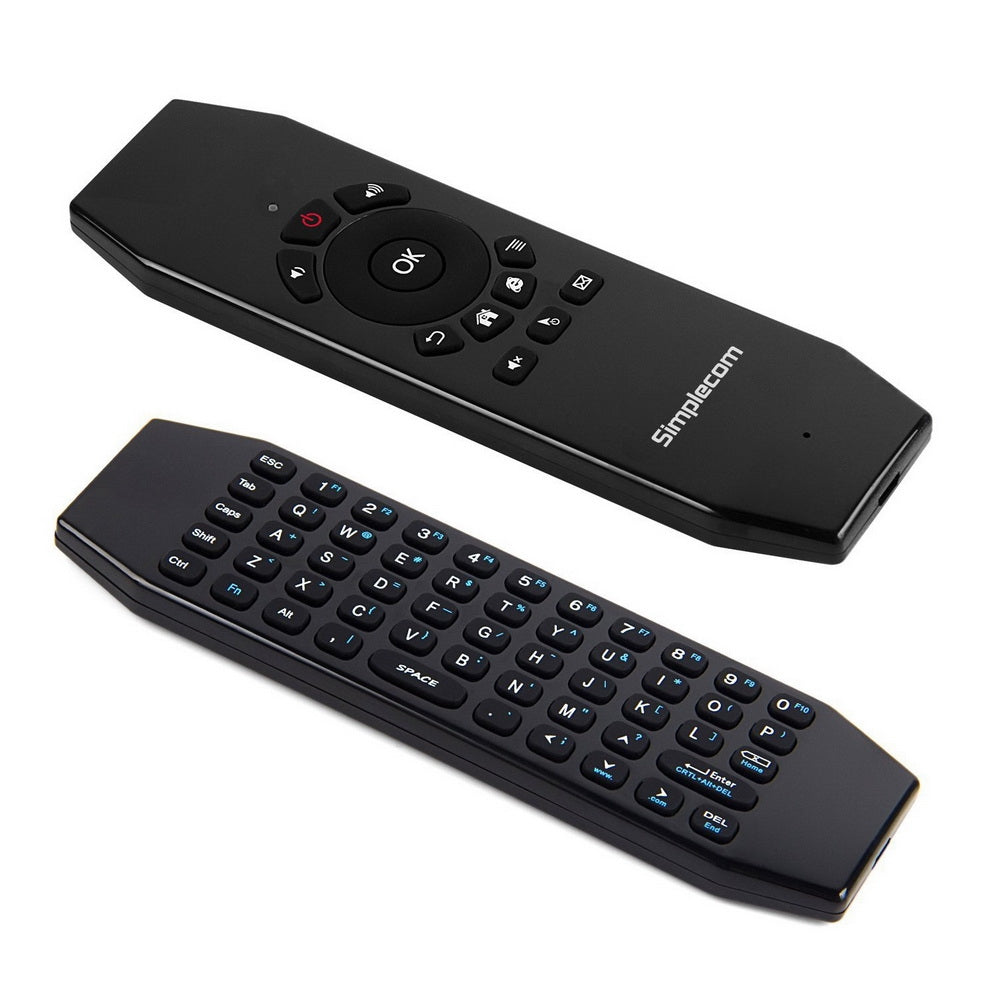 Simplecom RT150 2.4GHz Wireless Remote Air Mouse Keyboard with IR Learning V28-RT150