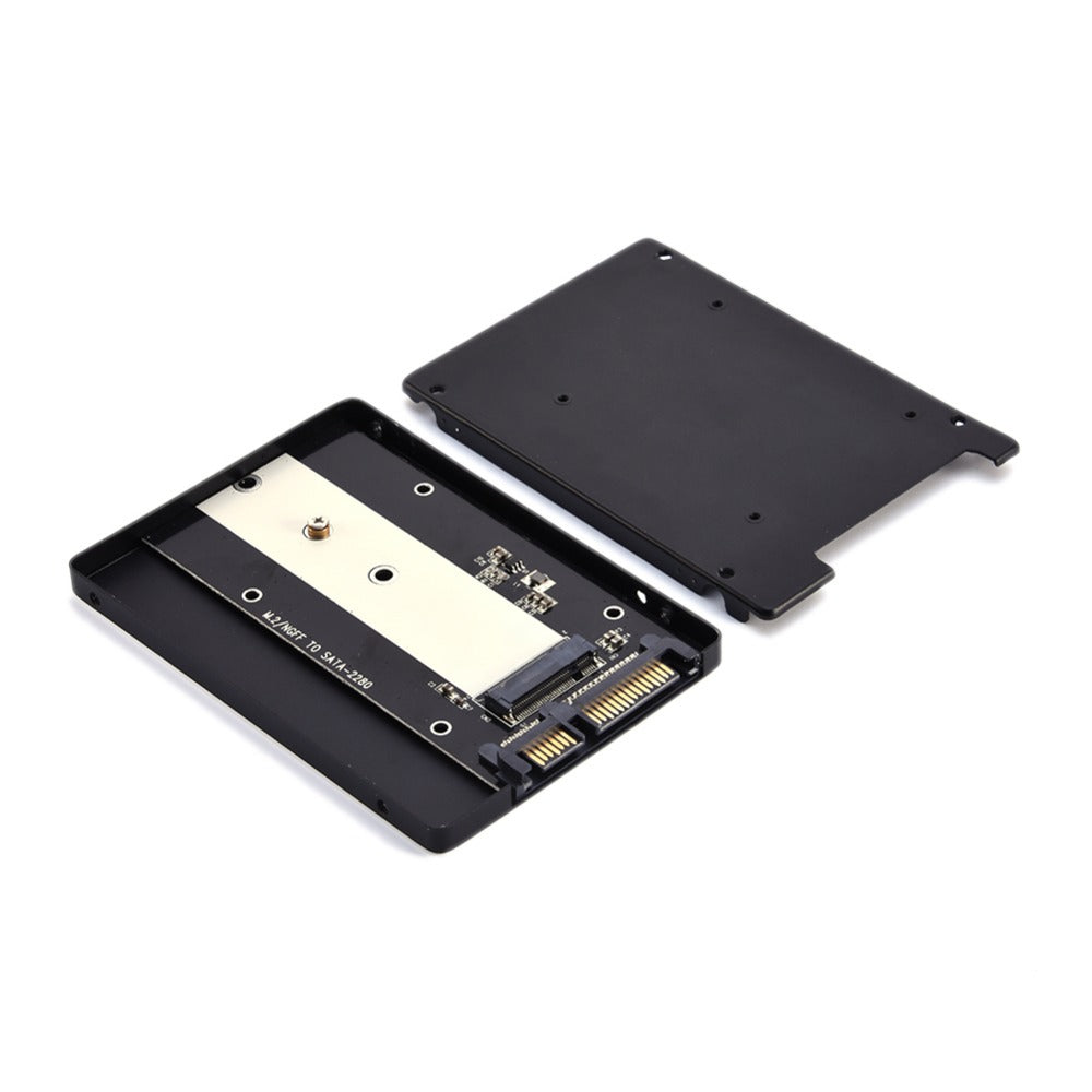 Simplecom SA102 NGFF M.2 (B Key) to 7mm 2.5" SATA Converter Enclosure Aluminium V28-SA102