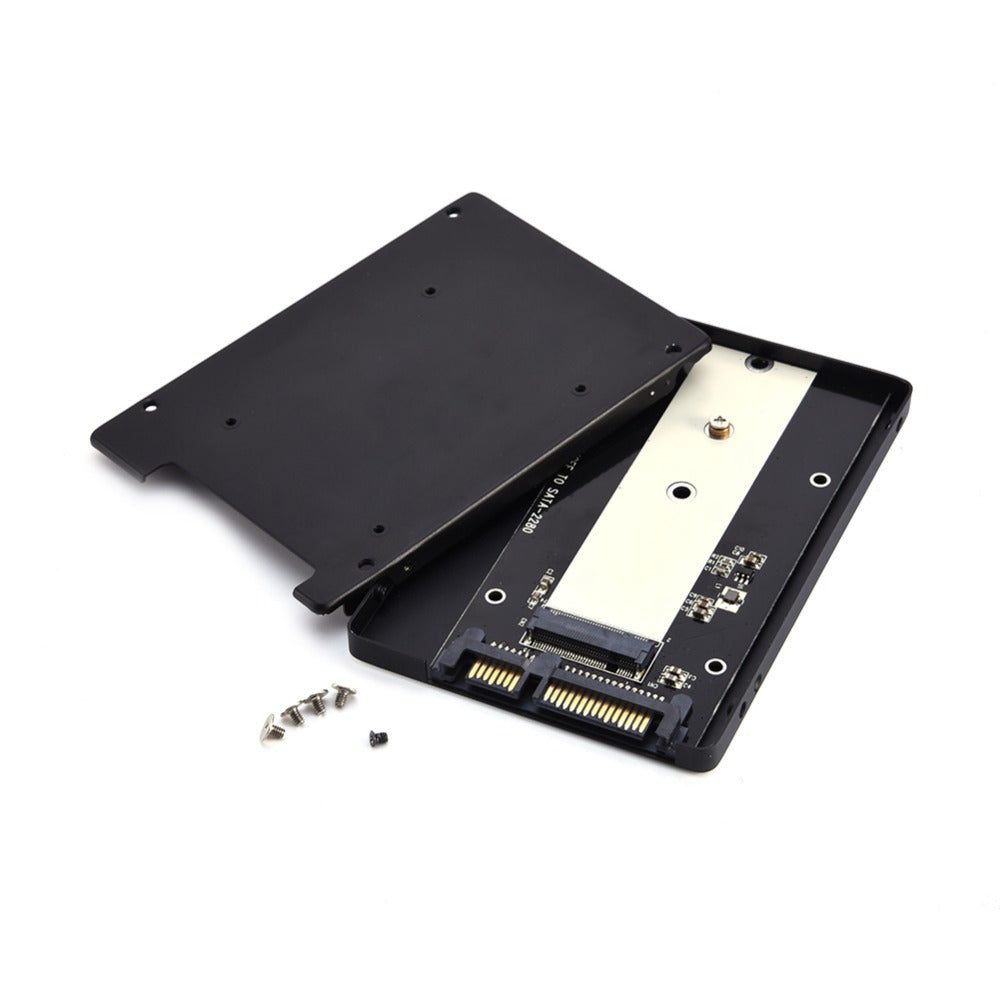Simplecom SA102 NGFF M.2 (B Key) to 7mm 2.5" SATA Converter Enclosure Aluminium V28-SA102