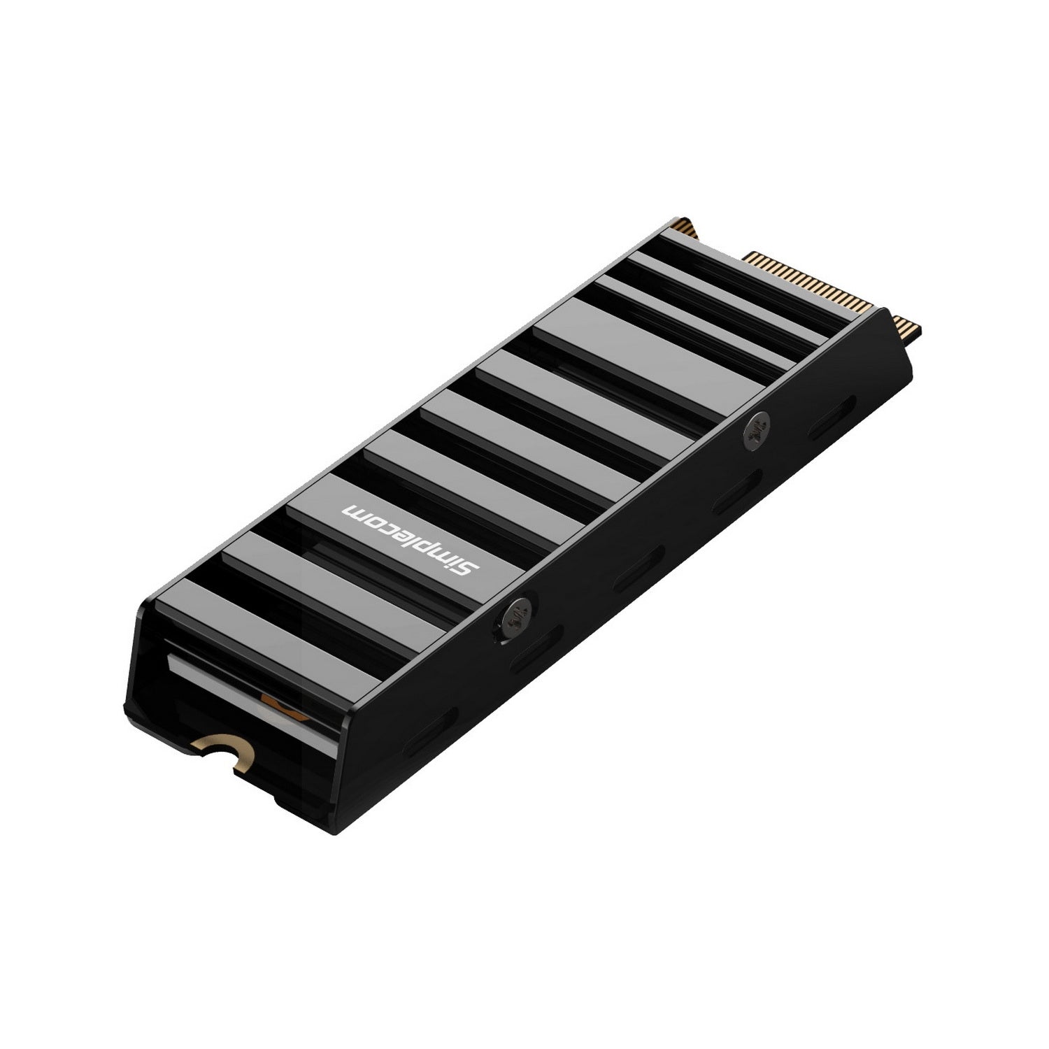 Simplecom SA110 M.2 SSD Aluminum Heatsink with Thermal Silicone Pads for PC and PS5 V28-SA110