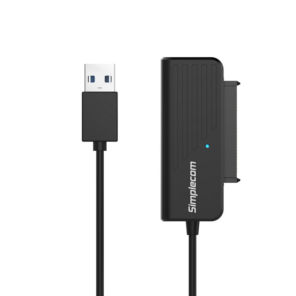 Simplecom SA205 Compact USB 3.0 to SATA Adapter Cable Converter for 2.5" SSD/HDD V28-SA205