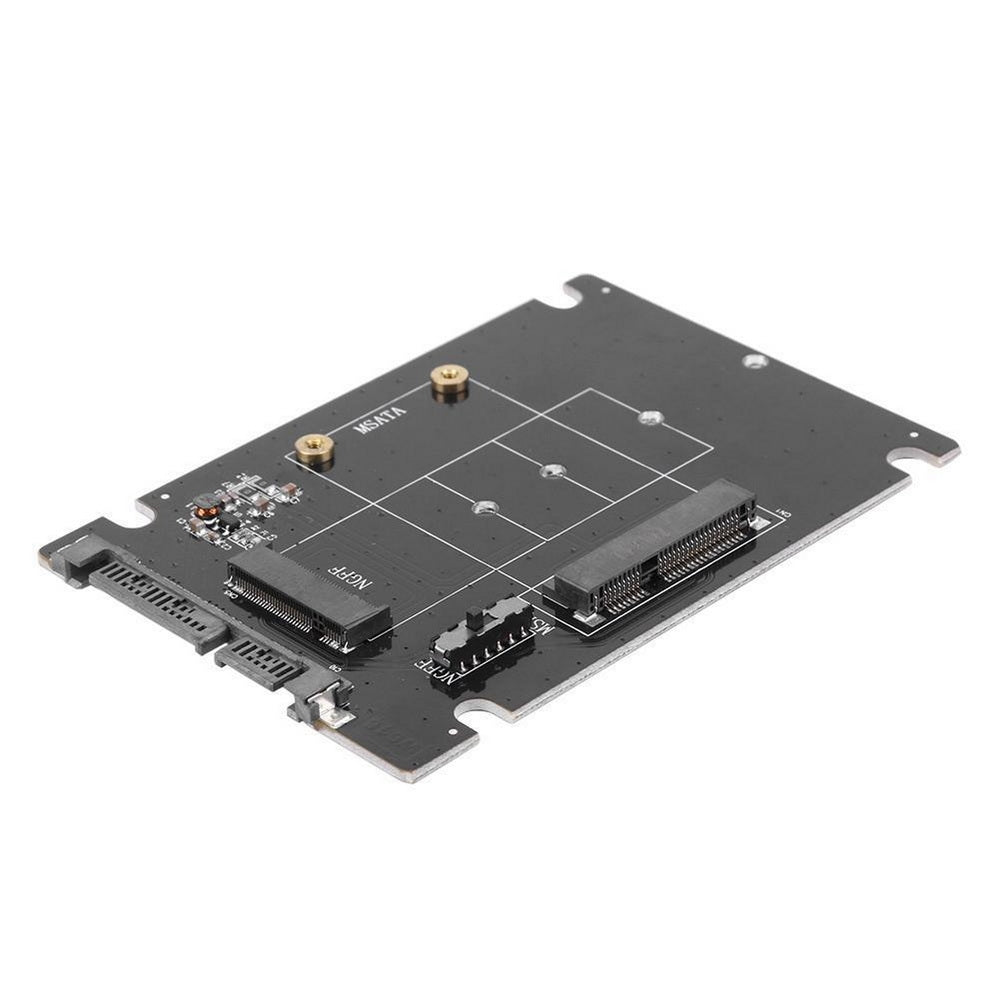 Simplecom SA207 mSATA + M.2 (NGFF) to SATA 2 In 1 Combo Adapter V28-SA207