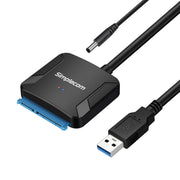Simplecom SA236 USB 3.0 to SATA Adapter Cable Converter with Power Supply for 2.5" & 3.5" HDD SSD V28-SA236