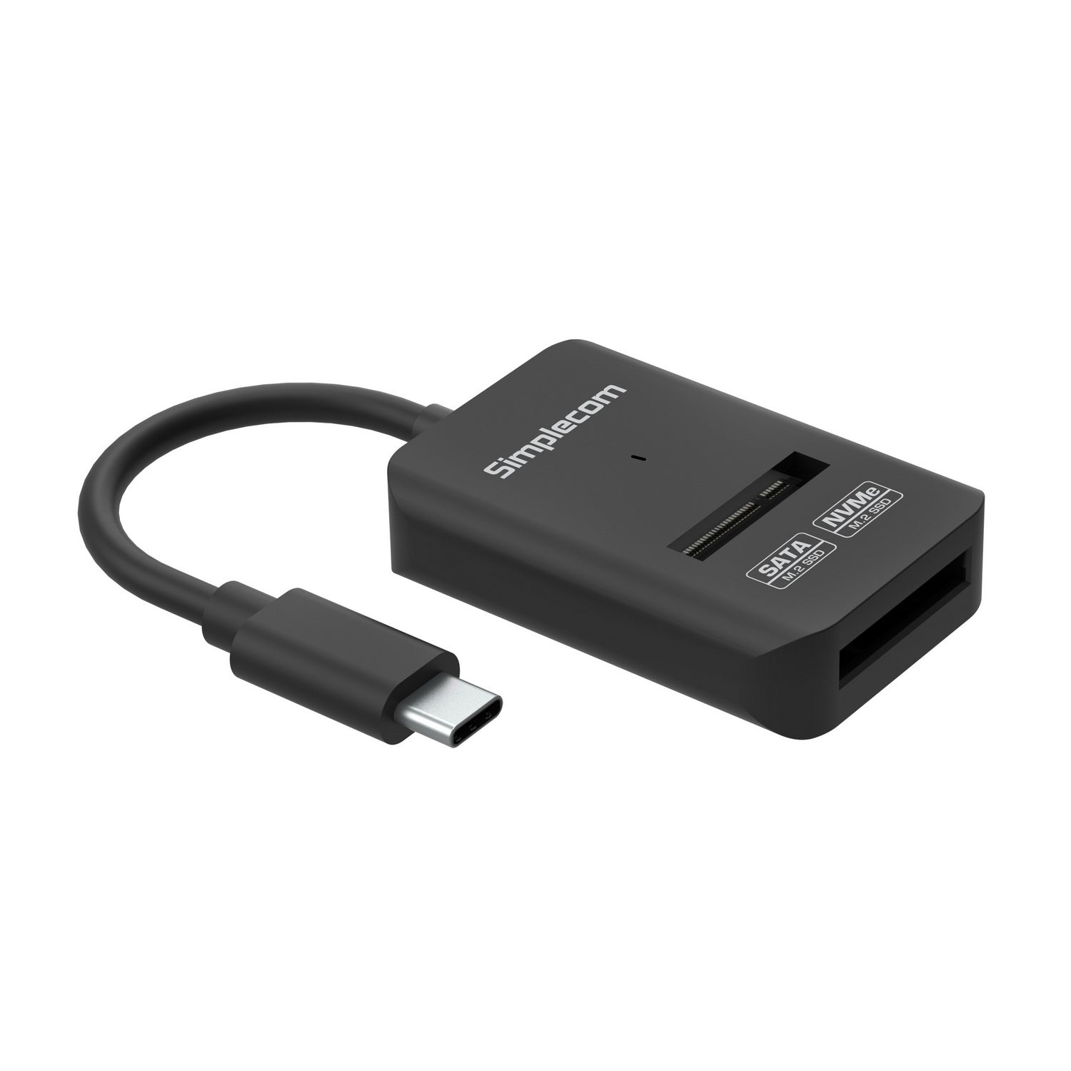 Simplecom SA506 NVMe / SATA Dual Protocol M.2 SSD to USB-C Adapter Converter USB 3.2 Gen 2 10Gbps V28-SA506