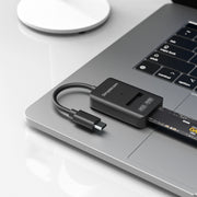 Simplecom SA506 NVMe / SATA Dual Protocol M.2 SSD to USB-C Adapter Converter USB 3.2 Gen 2 10Gbps V28-SA506
