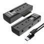 Simplecom SA536 USB to M.2 and SATA 2-IN-1 Adapter for 2.5"/3.5" HDD & NVMe/SATA M.2 SSD with Power Supply V28-SA536