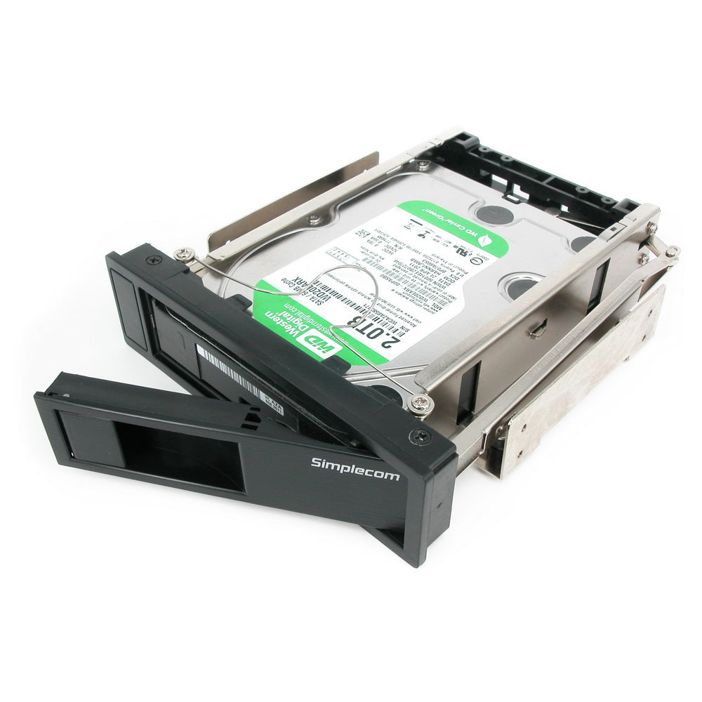 Simplecom SC314 Internal 5.25" Bay Mobile Rack 3.5" SATA HDD Backplane Enclosure V28-SC314